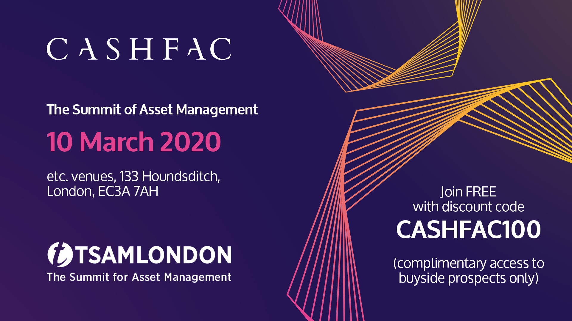 The Summit for Asset Management 2020 - Cashfac